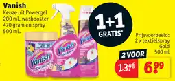 Kruidvat Vanish aanbieding