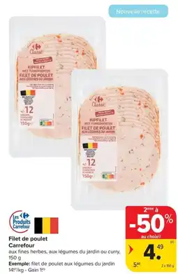 Carrefour Market Filet de poulet Carrefour aanbieding