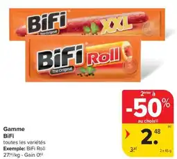 Carrefour Market BiFi Gamme aanbieding