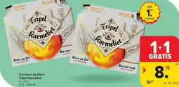 Carrefour Market Tripel Karmeliet Canettes de bière aanbieding