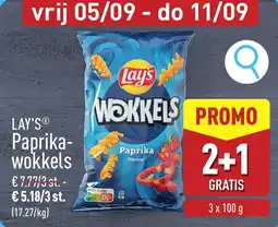 ALDI Lay's Paprika-wokkels aanbieding
