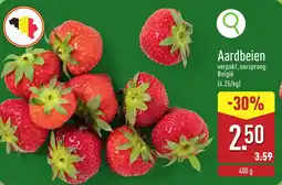 ALDI Aardbeien aanbieding