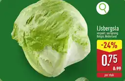 ALDI IJsbergsla aanbieding