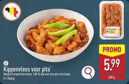 ALDI Kippenvlees voor pita aanbieding