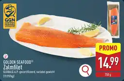 ALDI Golden seafood Zalmfilet aanbieding