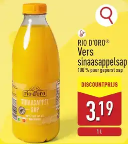 ALDI Rio d'oro Vers sinaasappelsap aanbieding