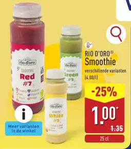 ALDI Rio d'oro Smoothie aanbieding