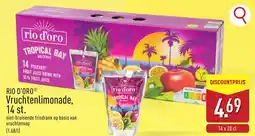 ALDI Rio d'oro Vruchtenlimonade aanbieding
