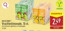 ALDI Rio d'oro Vruchtenlimonade aanbieding