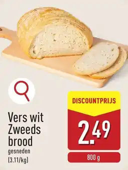 ALDI Vers wit Zweeds brood aanbieding