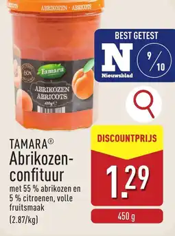 ALDI Tamara Abrikozenconfituur aanbieding