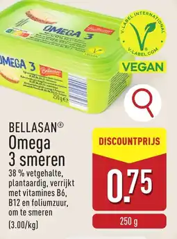 ALDI Bellasan Omega 3 smeren aanbieding