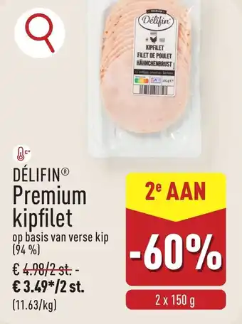 ALDI Délifin Premium kipfilet aanbieding