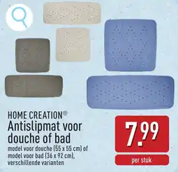ALDI Home creation Antislipmat voor douche of bad aanbieding