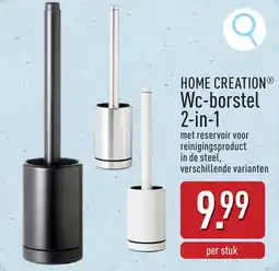 ALDI Home creation Wc-borstel 2-in-1 aanbieding