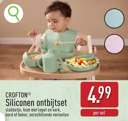 ALDI Crofton Siliconen ontbijtset aanbieding