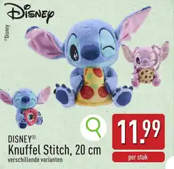 ALDI Disney Knuffel Stitch aanbieding