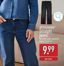 ALDI Up2fashion Straight jeans aanbieding