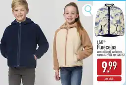 ALDI L&D Fleecejas aanbieding