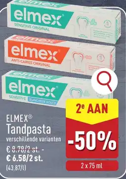 ALDI Elmex Tandpasta aanbieding