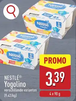 ALDI Nestlé Yogolino aanbieding