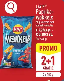 ALDI Lay's Paprika-wokkels aanbieding