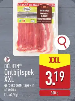 ALDI Délifin Ontbijtspek XXL aanbieding