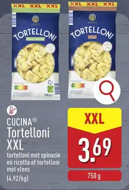 ALDI Cucina Tortelloni XXL aanbieding