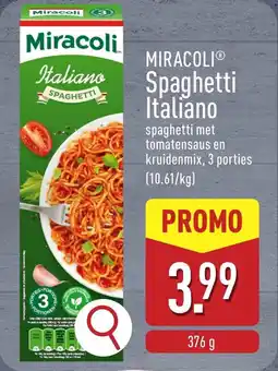 ALDI Miracoli Spaghetti Italiano aanbieding