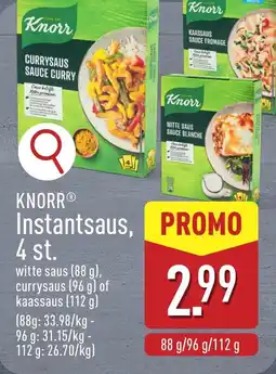 ALDI Knorr Instantsaus aanbieding