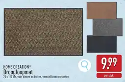 ALDI Home creation Droogloopmat aanbieding