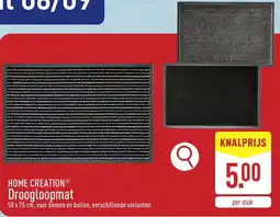 ALDI Home creation Droogloopmat aanbieding