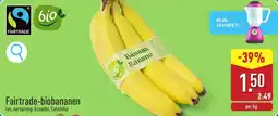 ALDI Fairtrade-biobananen aanbieding