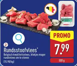 ALDI Rundsstoofvlees aanbieding