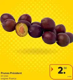 Carrefour Market Prunes Président aanbieding