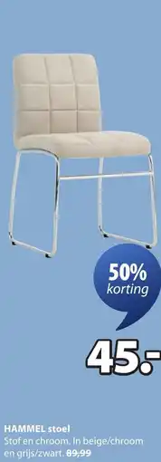 Jysk Hammel stoel aanbieding
