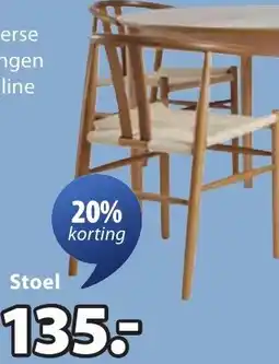 Jysk Guderup stoel aanbieding