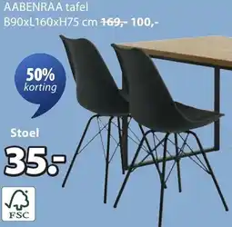 Jysk Klarup stoel aanbieding