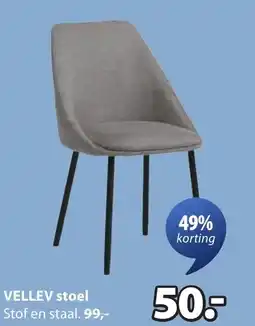Jysk Vellev stoel aanbieding
