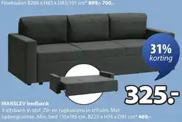 Jysk Marslev bedbank aanbieding