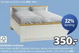 Jysk Markskel bedframe aanbieding