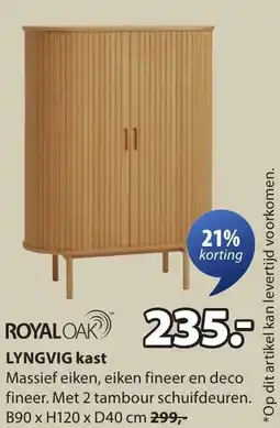 Jysk Lyngvig kast aanbieding