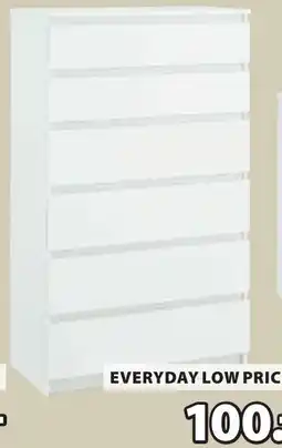Jysk Tange commode aanbieding