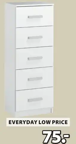Jysk Tapdrup commode aanbieding