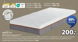 Jysk Dreamzone Buru GS30 Springmatras aanbieding