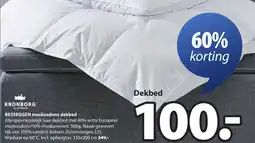 Jysk Besseggen Muskusdons Dekbed aanbieding