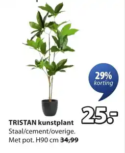 Jysk Tristan Kunstplant aanbieding