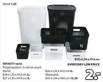 Jysk Infinity Serie aanbieding
