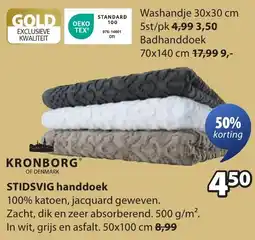 Jysk Stidsvig Handdoek aanbieding