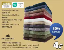 Jysk Karlstad Handdoek aanbieding